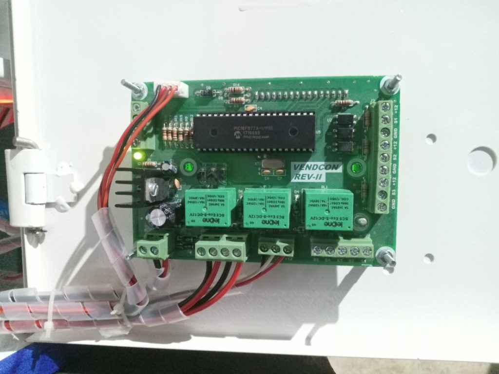 Picture taken in 2017, UCFER includes custom designed PCB and Embedded System Boards