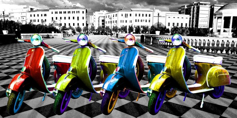 scooters, bikes, artwork-884693.jpg